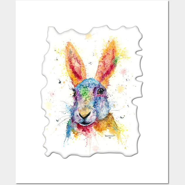 Wild Hare Wall Art by Dave Bartholet Wildlife Art